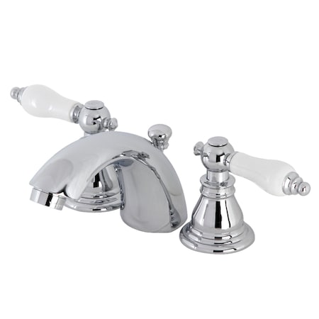 Kingston Brass KB951APL Mini-Widespread Bathroom Faucet with Retail Pop-Up, Polished Chrome KB951APL